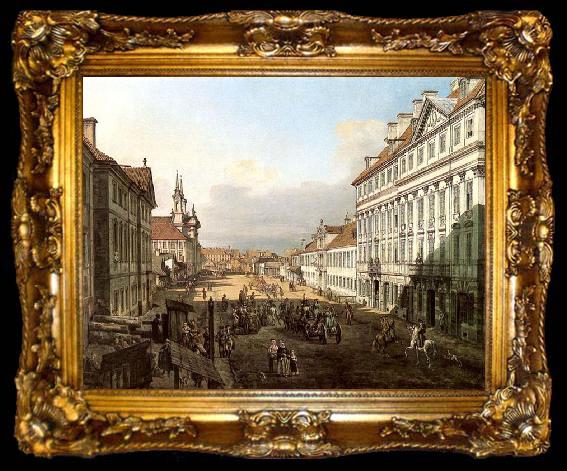 framed  Bernardo Bellotto Dluga Street, ta009-2